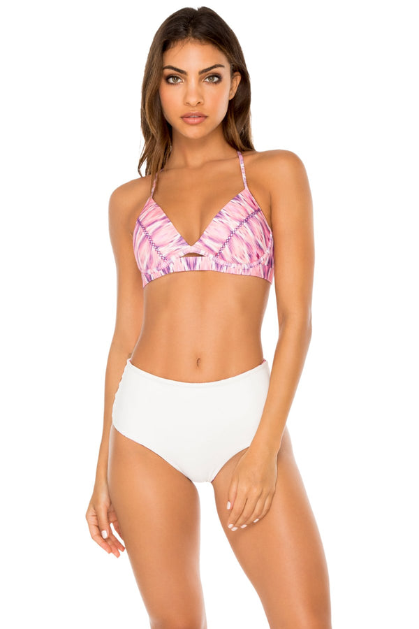 Luli Fama CADIZ - Underwire Top & High Rise Cheeky Bottom • Multicolor – Luli Fama
