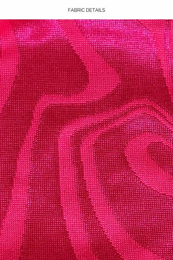 Luli Fama CANDY COATED - Ring Triangle Halter Top & Mini Skirt • Pink Sugar – Luli Fama