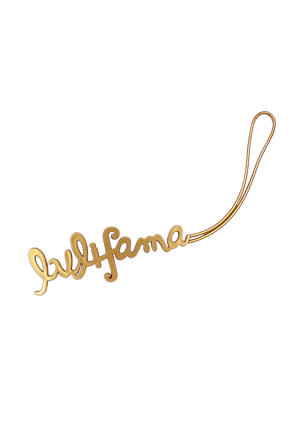 luli fama CARMEN SOL - Metallic Charm • Gold – Luli Fama