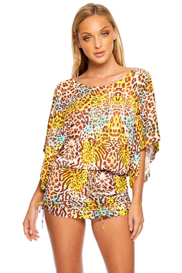 luli fama Diosa Salvaje South Beach Dress Sexy Swimwear Cover-Up – Luli Fama