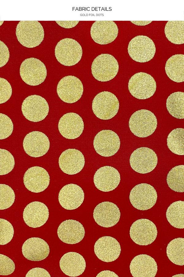 Luli Fama Dotted Delight: Underwire Top & High Leg Bottom - Red – Luli Fama