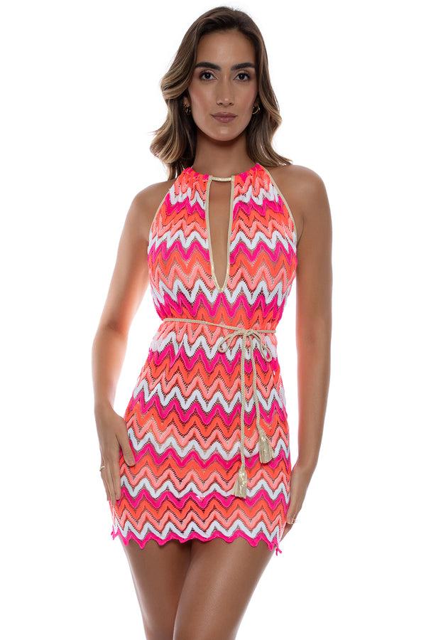 luli fama FLAMINGO BEACH - Front Row Mini • Multicolor – Luli Fama