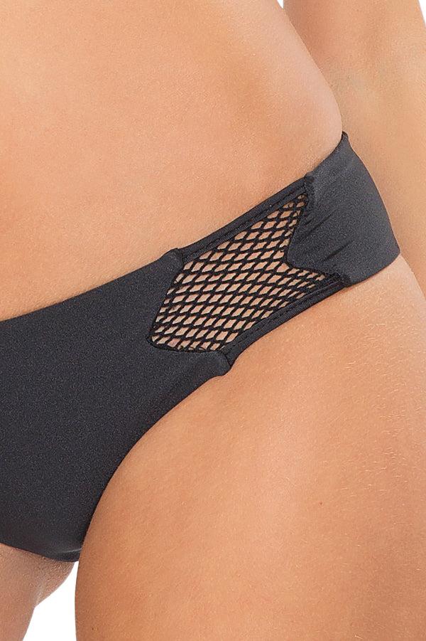 Luli Fama FOR YOUR EYES ONLY - Net Front Criss Cross Back Sporty & Net Sides Mod – Luli Fama