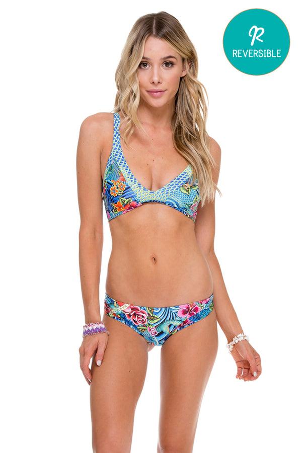 luli fama INKED BABE - Ink Mesh Reversible Sporty Top & Buns Out Ink Mesh Revers – Luli Fama