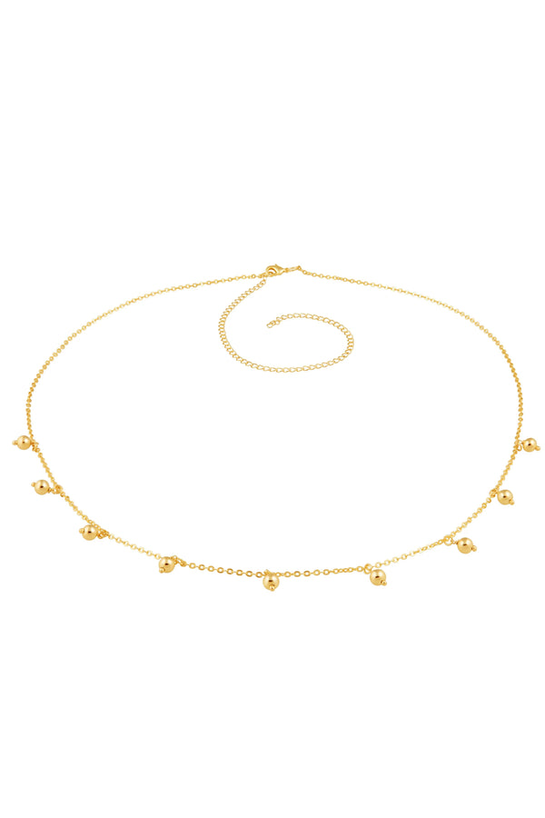 luli fama JEWELRY - Sloane Belly Chain • Gold – Luli Fama