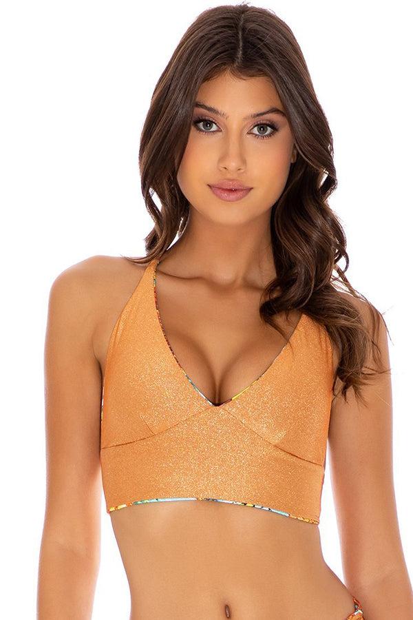 Luli Fama Just Wing It: Bustier Top & Drawstring Side Bottom – Luli Fama