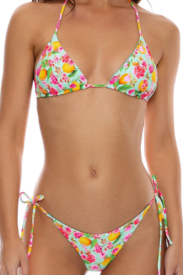 Luli Fama LIMONCELLO - Seamless Revesible Triangle Top & Seamless Reversible Wav – Luli Fama