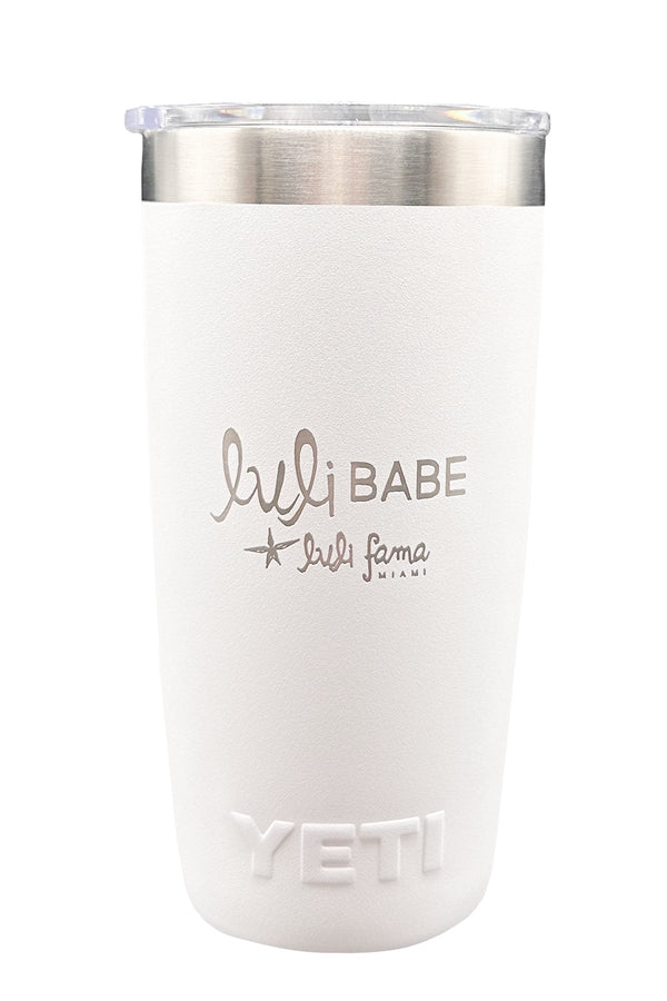 luli fama LULI BABE - Luli Babe Tumbler • White – Luli Fama
