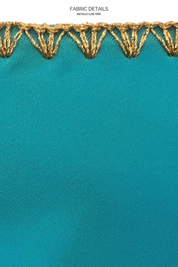 Luli Fama LULI CHIC Luxe Stitch Halter & Bottom - Exuma – Luli Fama