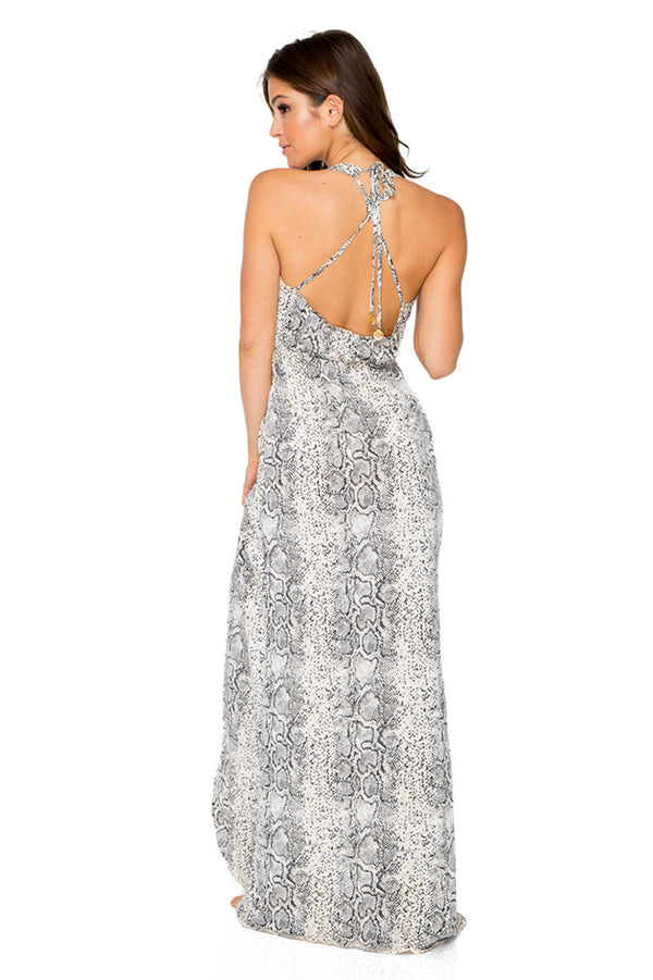 Luli Fama BOMBO - Long Dress • Multicolor – Luli Fama