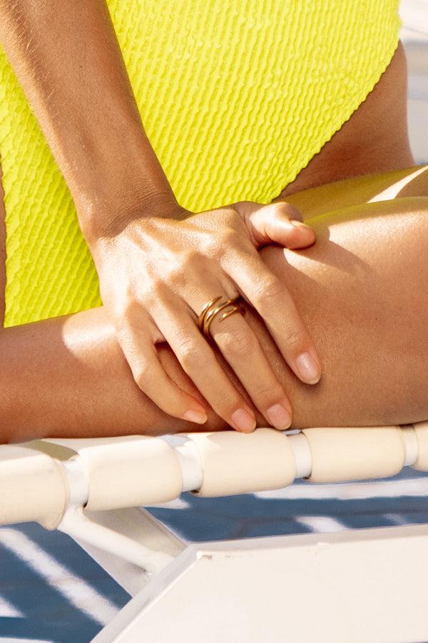 Luli Fama JEWELRY - Tana Ring • Gold – Luli Fama