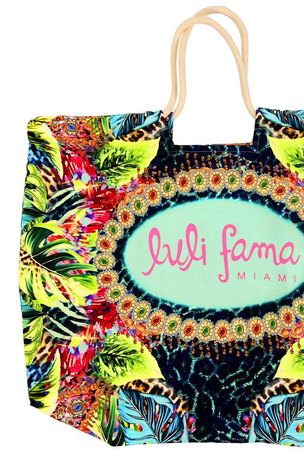 Luli Fama LULI'S SELVA - Canvas Bag • Multicolor – Luli Fama