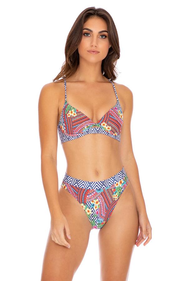 luli fama Luli Tribe - Underwire Top & High-Leg Banded Bottom – Luli Fama