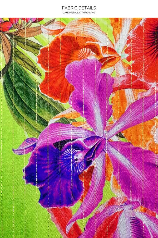 Luli Fama LULI TROPICS - Shirt Dress • Multicolor – Luli Fama