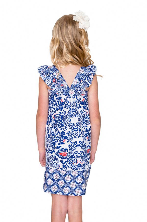 Luli Fama NAUGHTY GIRL - Ruffle Short Dress • Multicolor – Luli Fama