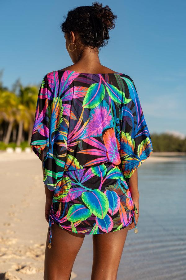 Luli Fama NEON NIGHTS - South Beach Dress • Multicolor – Luli Fama