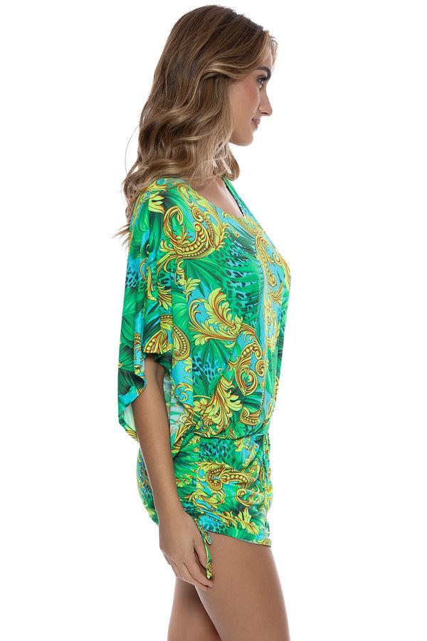 Luli Fama PALM ISLAND Oversized South Beach Dress - Multicolor – Luli Fama