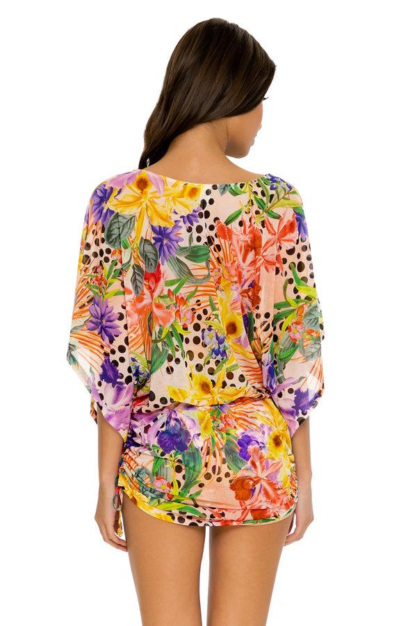 Luli Fama SHOCKING FLORALS - South Beach Dress • Multicolor – Luli Fama