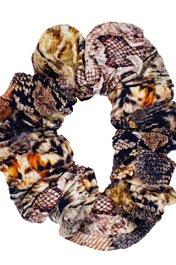 Luli Fama SKINS - Scrunchie • Natural Snake – Luli Fama
