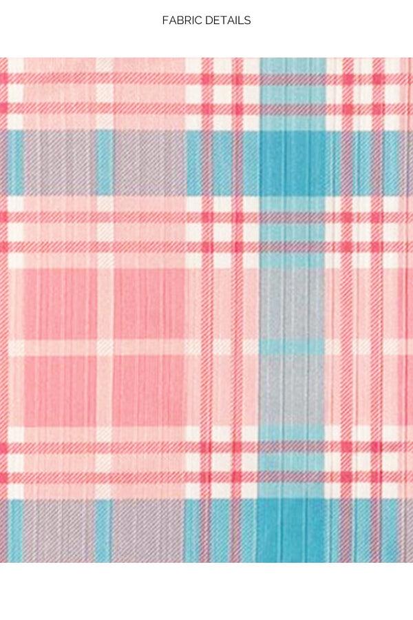 Luli Fama SOUTH BEACH VACAY - Wavy Triangle Halter Top & Wavy High Leg Ruched Ba – Luli Fama