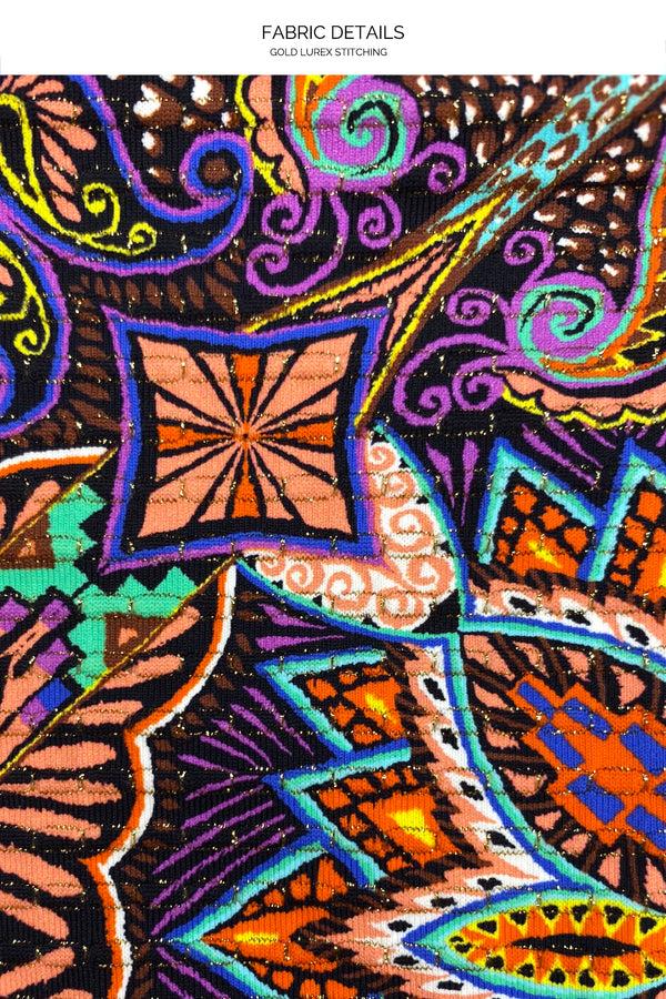 Luli Fama Tiki Babe - Halter Top & Split Side Wide Leg Pants – Luli Fama