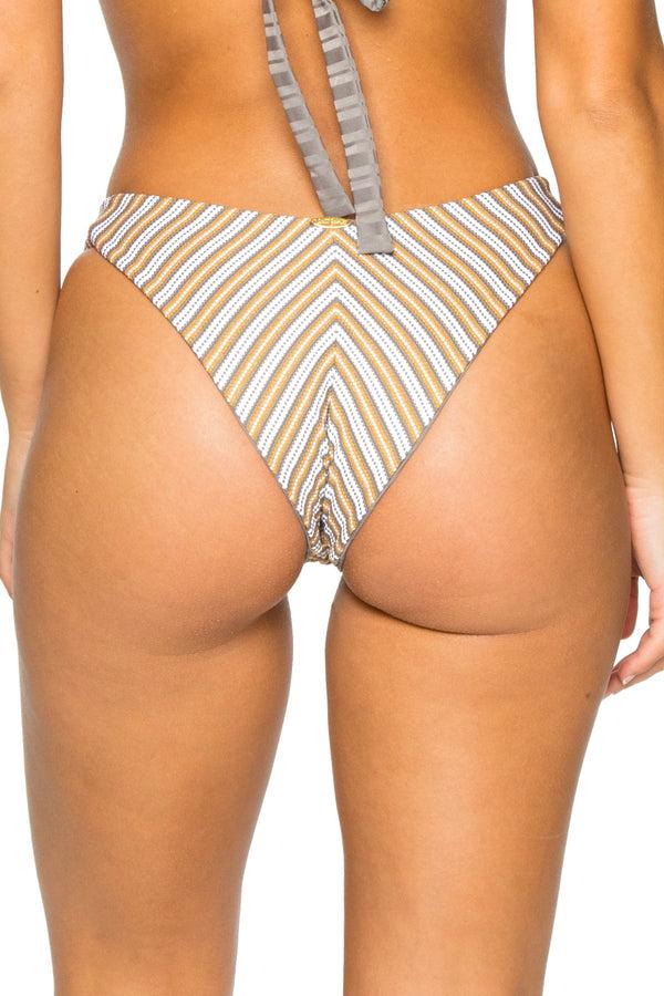 Luli Fama TORRE DE ORO - Triangle Top & High Leg Bottom • Multicolor Campaign – Luli Fama