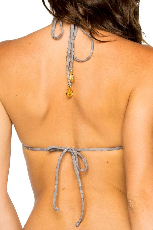 Luli Fama TORRE DE ORO - Triangle Top & High Leg Bottom • Multicolor Campaign – Luli Fama