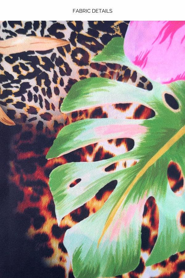 Luli Fama VISIONS OF PARADISE - Blouse • Multi Black – Luli Fama